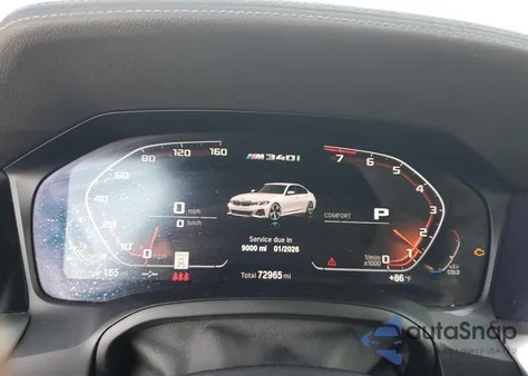 2020 BMW M340Xi z USA, uszkodzony, nr VIN WBA5U9C03LA379291